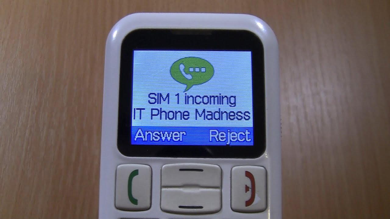 Fly Ezzy 5 incoming call