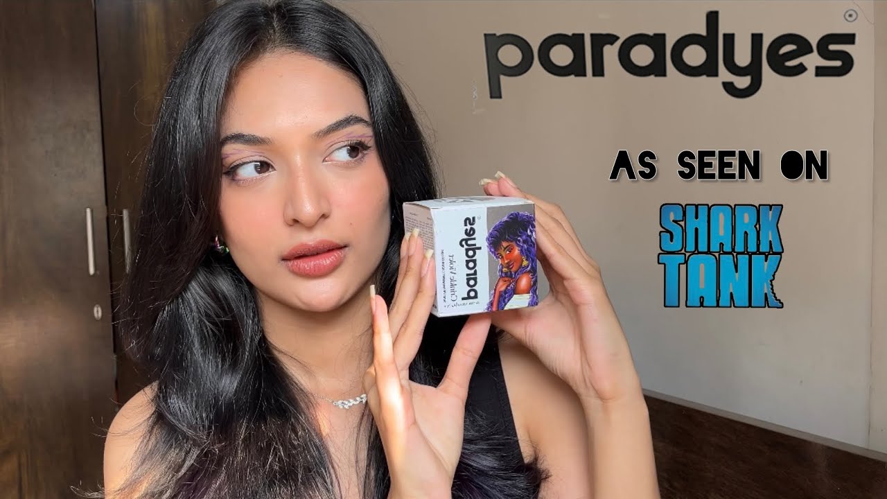 DYEING MY HAIR VIOLET WITH PARADYES ​⁠@birdsofparadyes SEMI PERMANENT HAIR COLOR | Rishika Shetty
