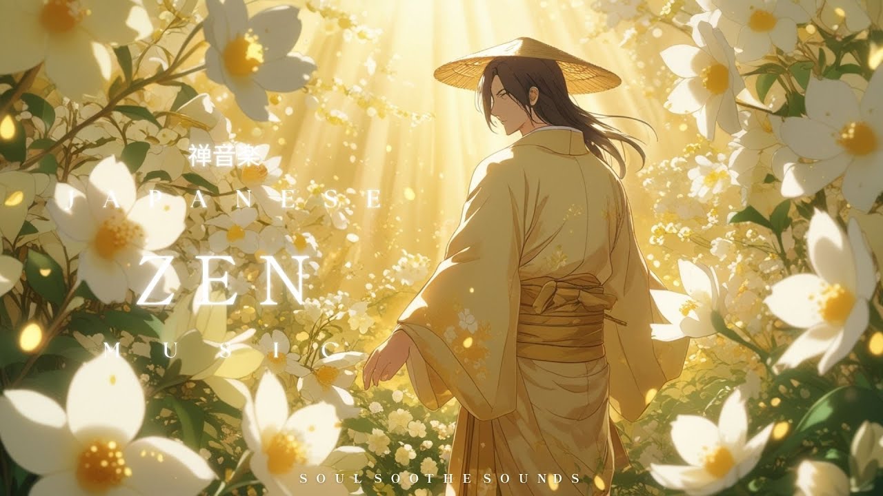 Japanese Zen Music – Peaceful Focus, Deep Calm, Mindful Balance, Relaxation & Gentle Healing