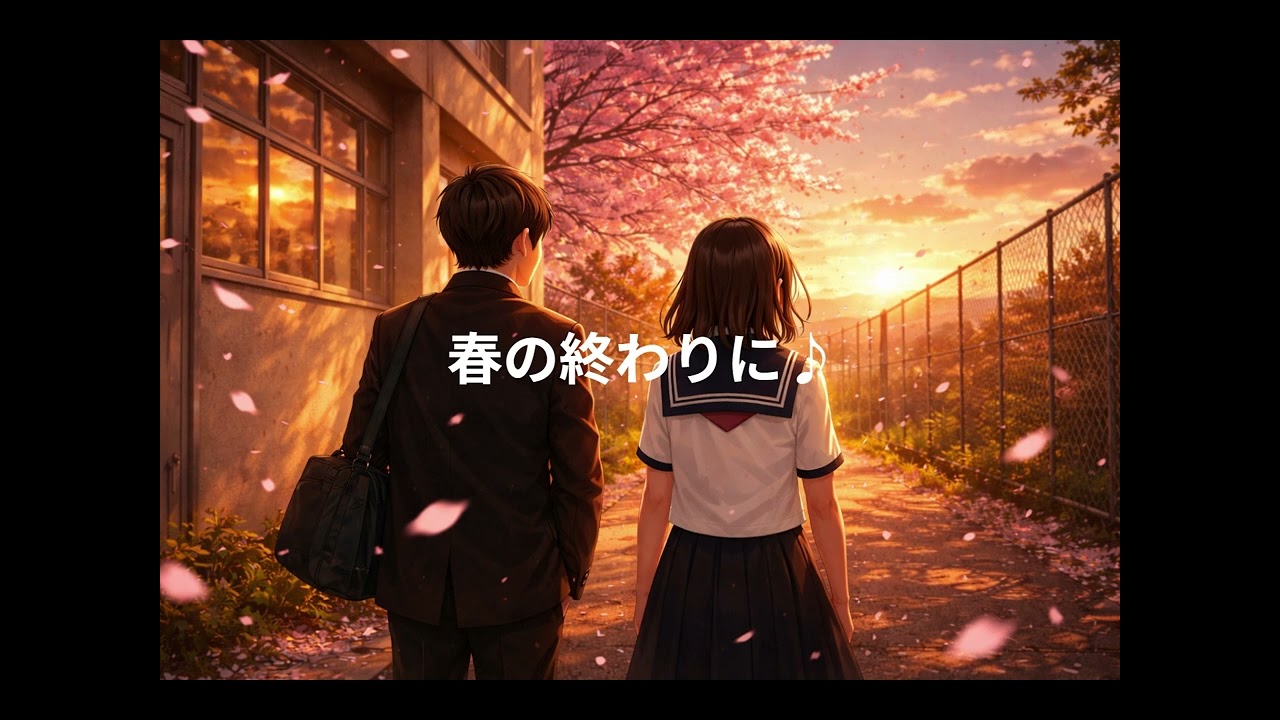 【心に残る卒業ソング】春の終わりに♪・・・音楽が大好きなあなたへ。心に染みるJ-POPをお届けします。この春に卒業される人への応援ソングとして、作成しました。是非、聞いてみて下さい。