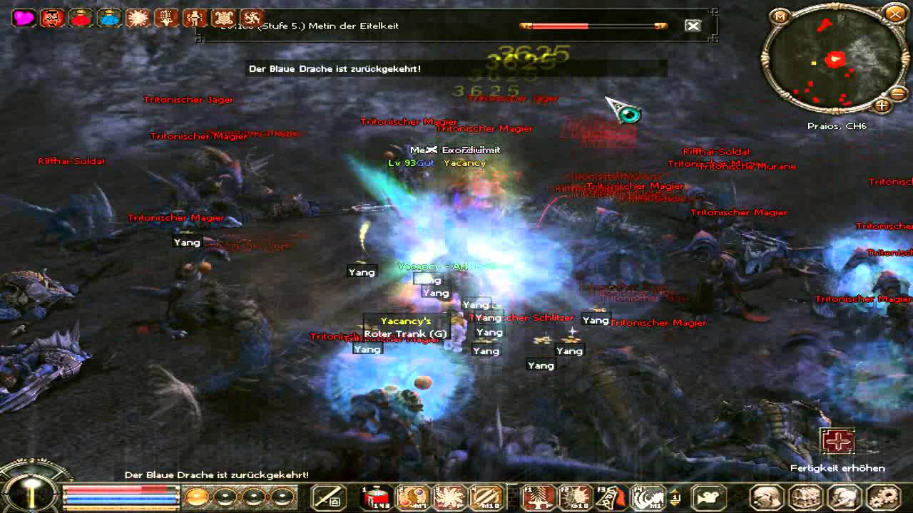 Metin2 Praois// Yacancy vs. 90er Map Metins