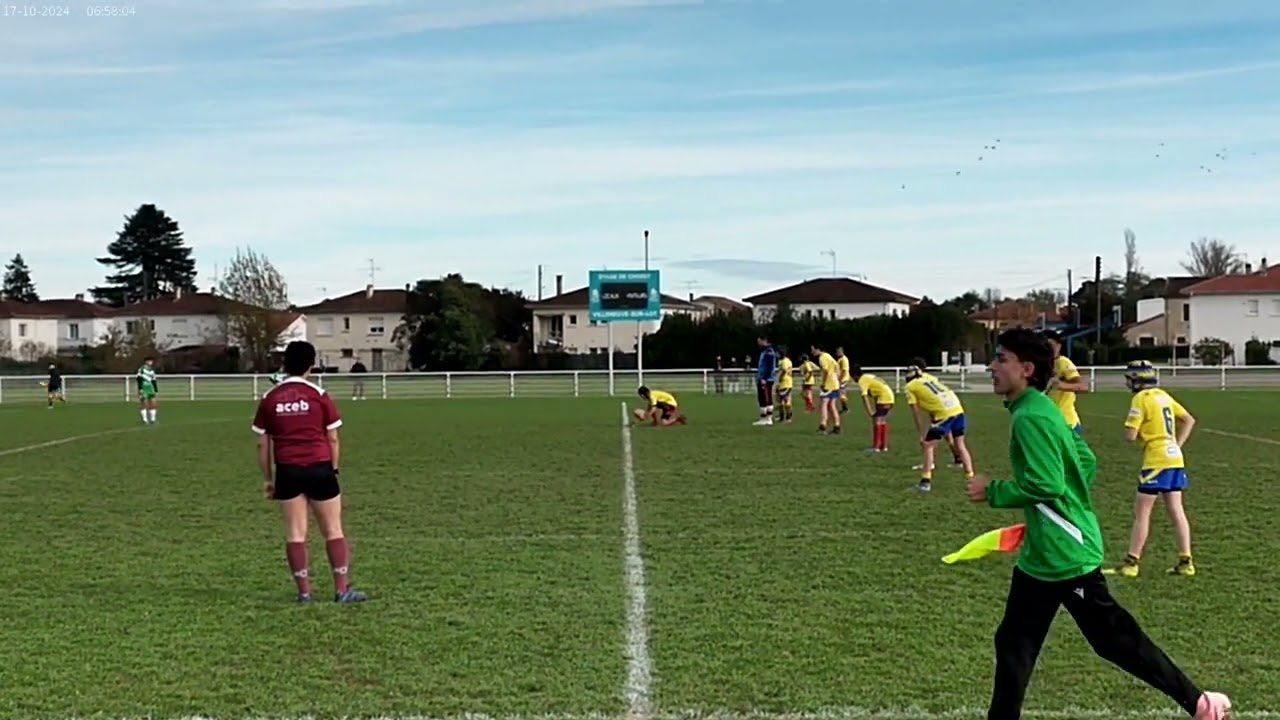 Championnat U15 SAV 13 / Lescure 1ère mi-temps
