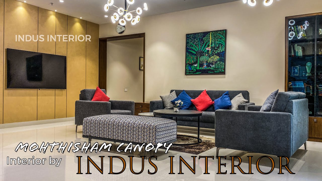 Mohthisham canopy apartment | 3BHK interior