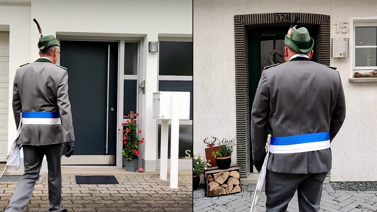 Schützenfest im Homeoffice - Antreten