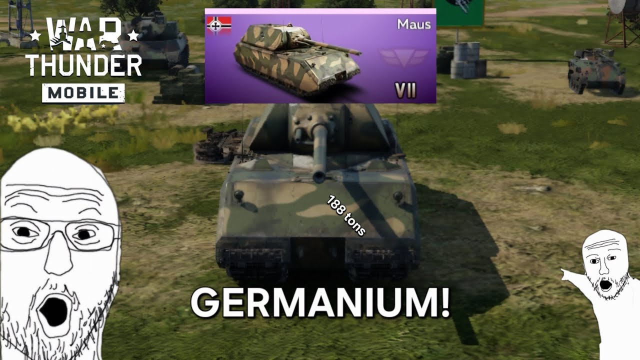 Maus ASMR - War Thunder Mobile