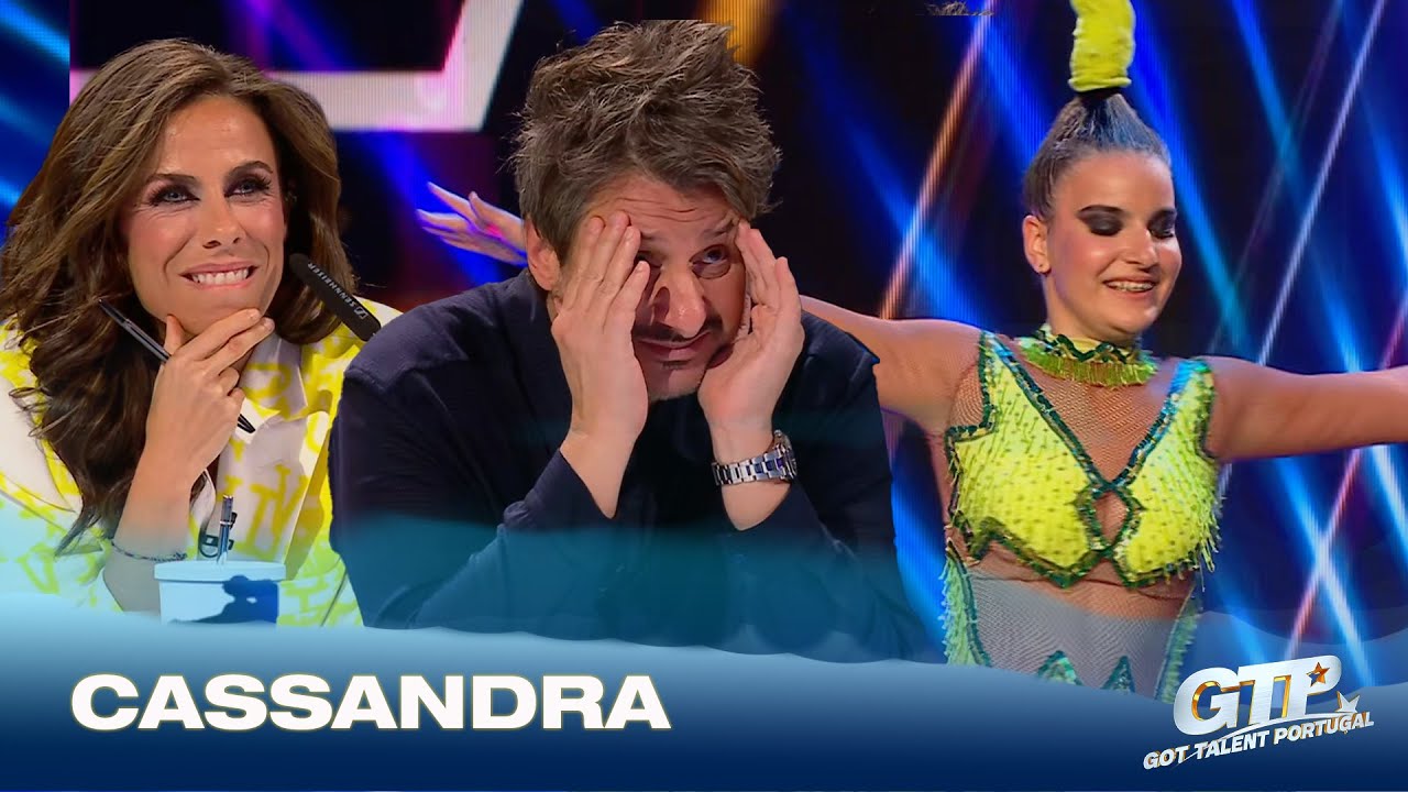 A Cassandra veio mostrar um número de força capilar.| Audições | Got Talent Portugal 2024