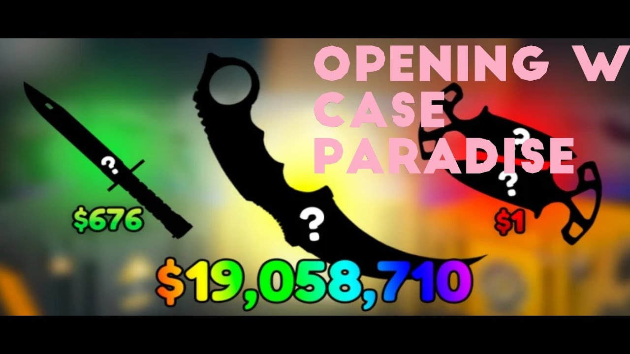 CRAZY OPENING W CASE PARADISE!!!??🙀🙀🙀ROBLOX  50 like = KONKURS!!!