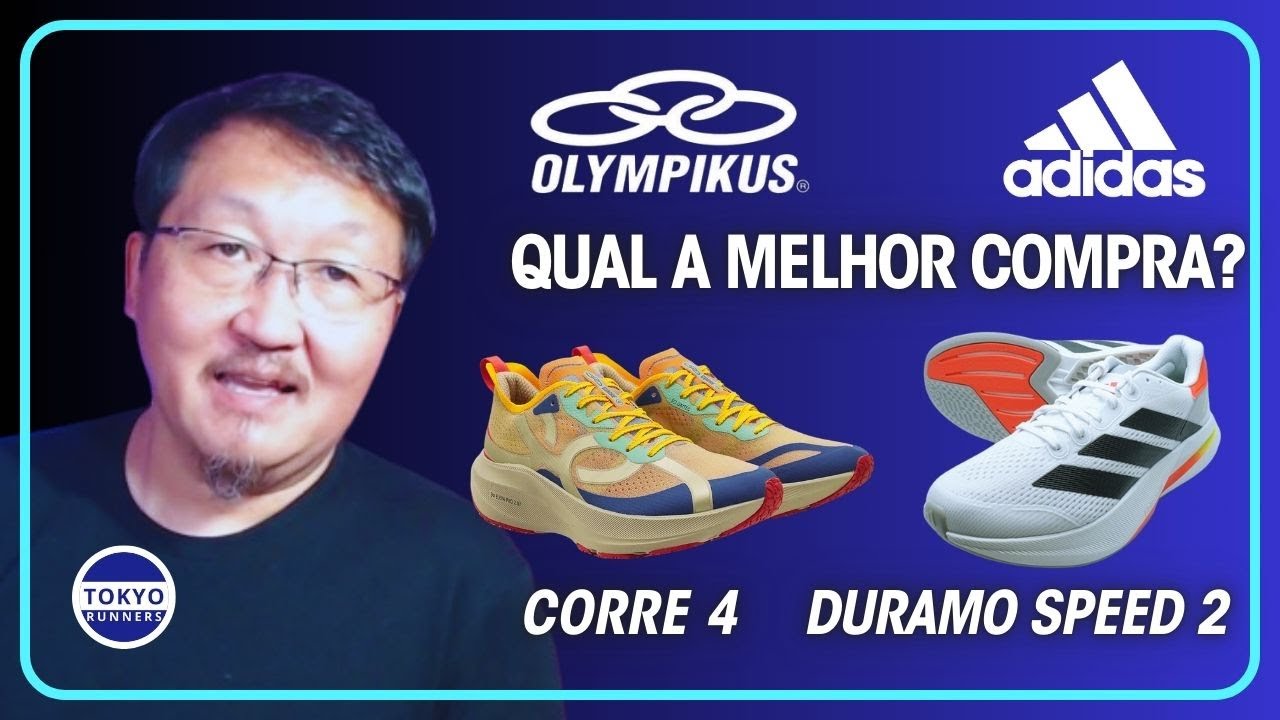 OLYMPIKUS CORRE 4 VS ADIZERO DURAMO SPEED 2 - COMPARATIVO INÉDITO