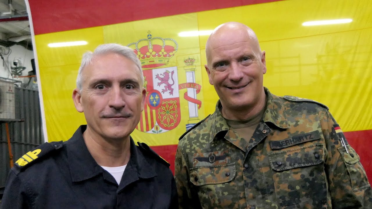 Pressekonferenz General Ingo Gerhartz und Vizeadmiral Juan Bautista Pérez Puig