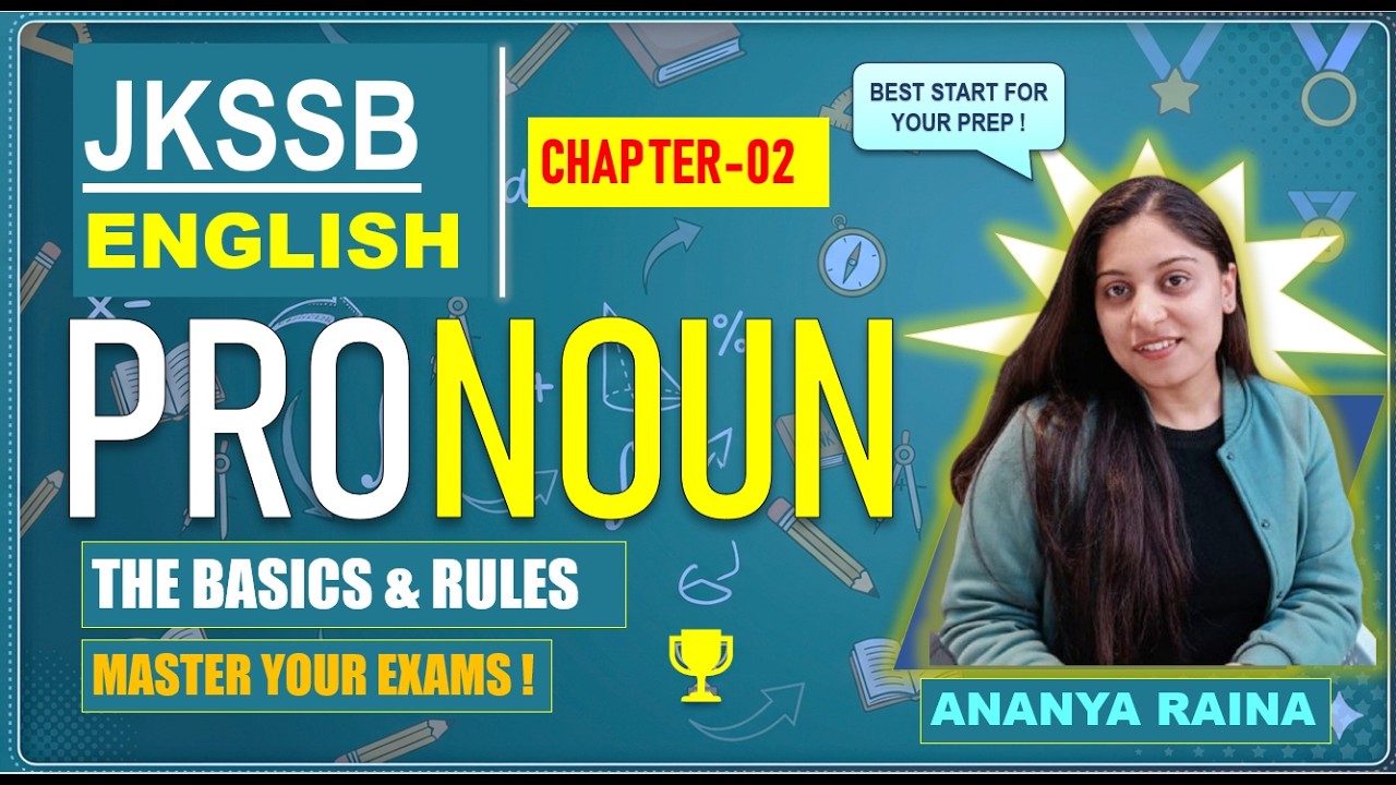 Pronoun | Video 2 | Jkssb