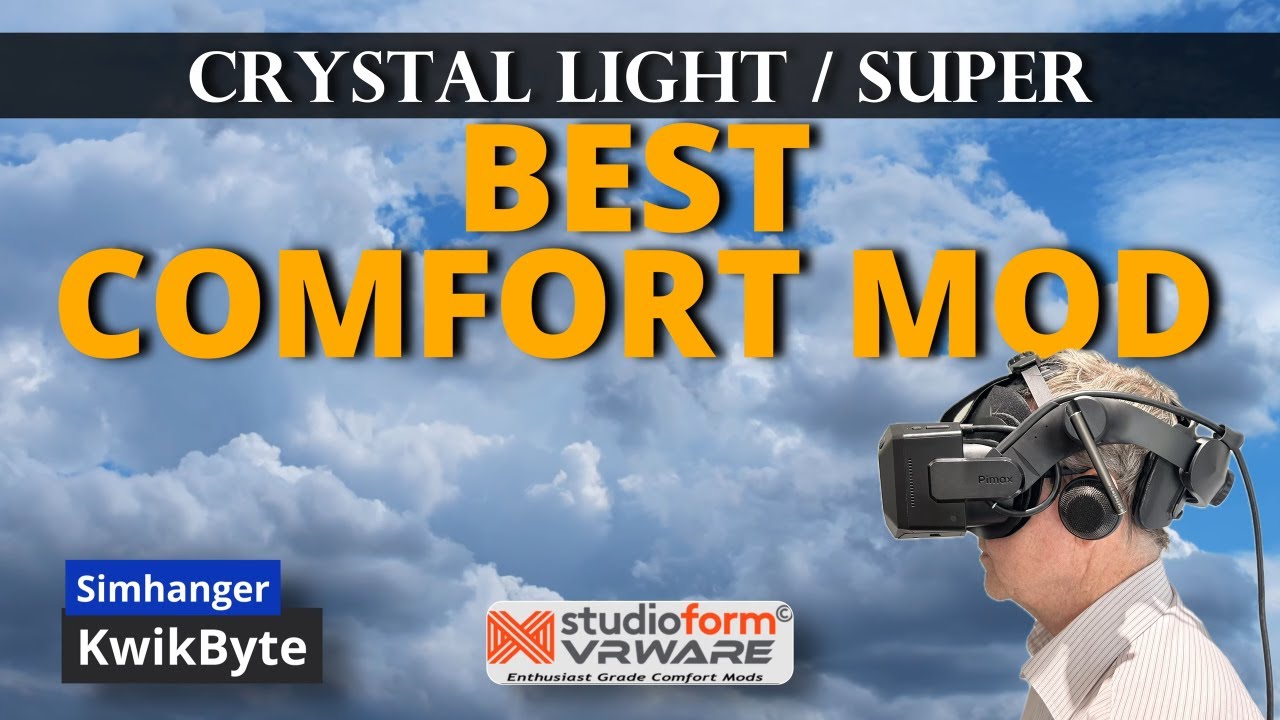 Облегчите нагрузку | Pimax Crystal Light/Super Comfort Mod