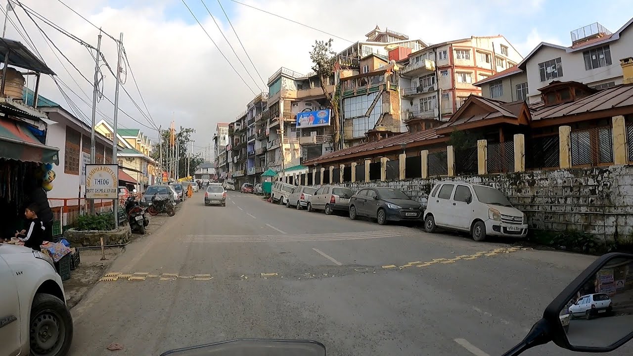 Ride to Theog (Shimla) famous for production of vegetable in Asia