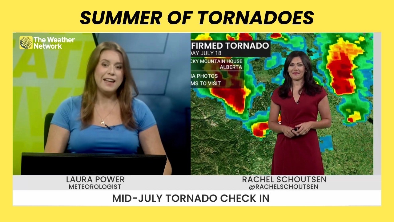 Canada's mid-summer tornado count check-in | #tornado