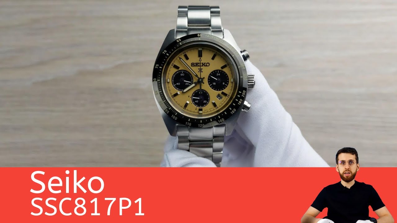 Возрождение Speedtimer / SEIKO SSC817P1