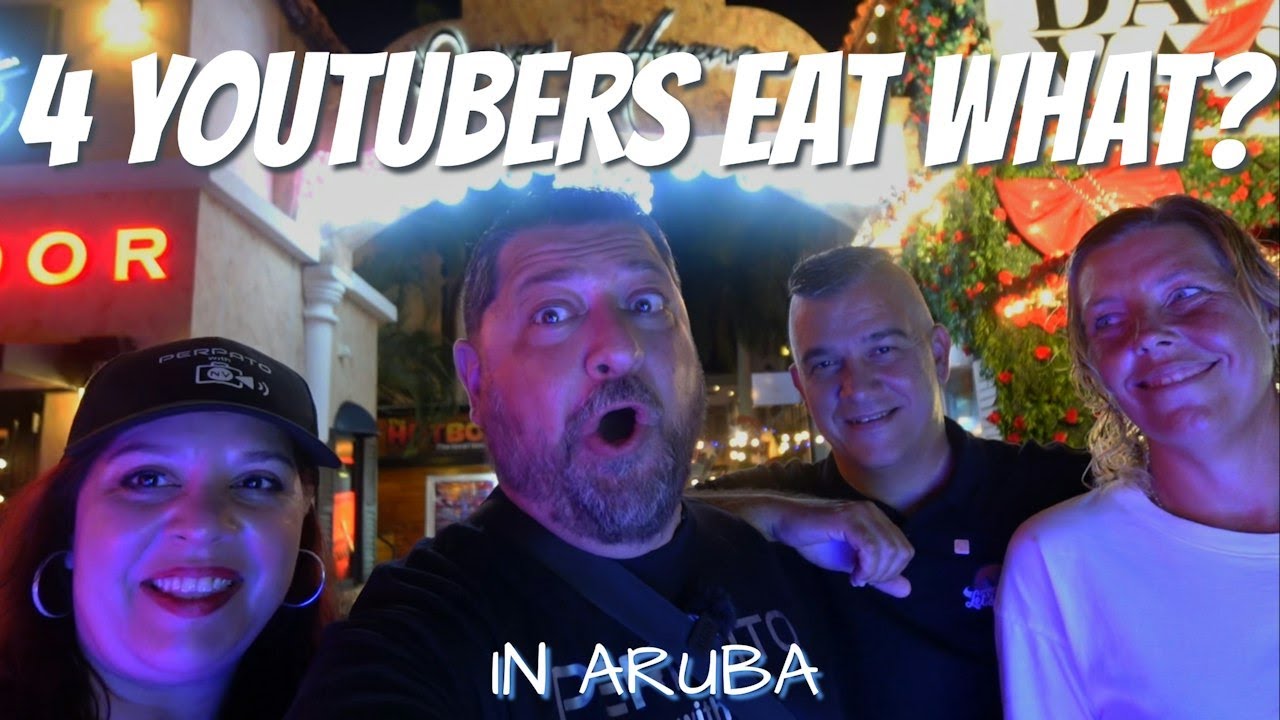 ARUBA FOOD TOUR: Where to Eat in ARUBA | Quick Bites, Treats and Desserts on Palm Beach Strip, ARUBA