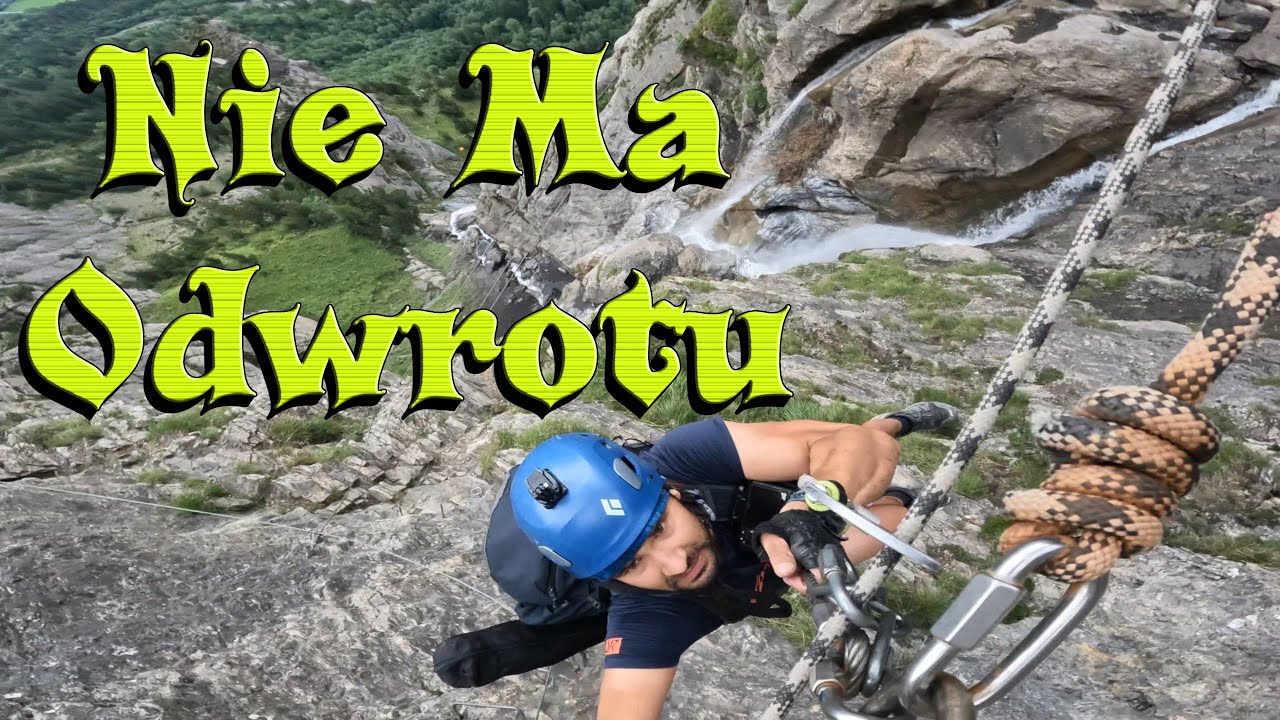 Zatrzymałem się nad przepaścią… via ferrata Kandersteg.