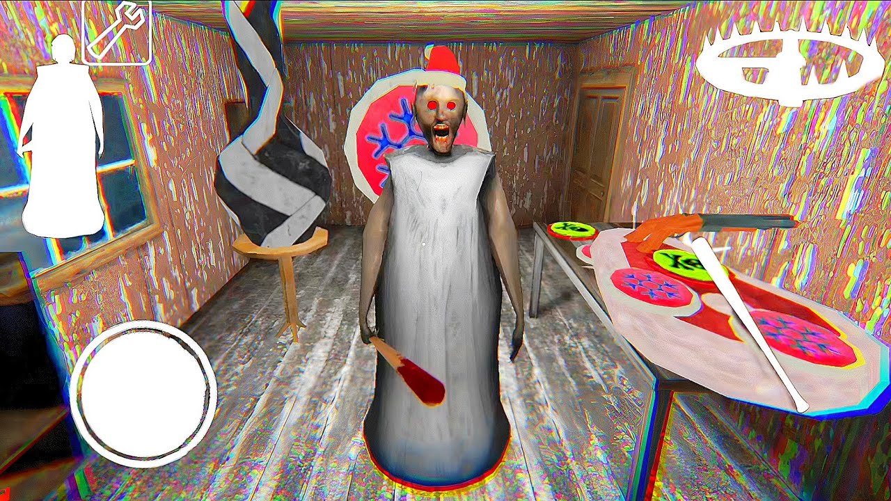 PLAYING AND GRANNY GAME PLAY GRANNY AND PLAYAR FULL GAME PLAY | GRANNY MOD MENU 