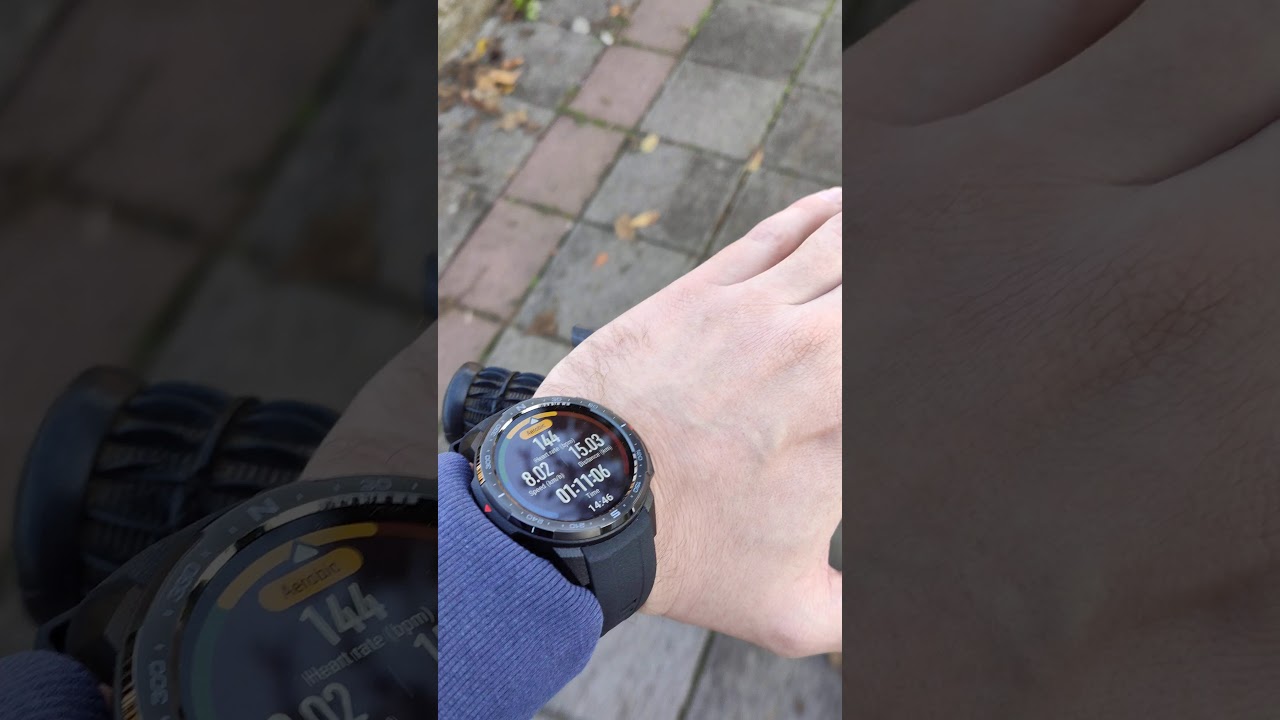Honor Watch GS Pro cycling - voice notifications