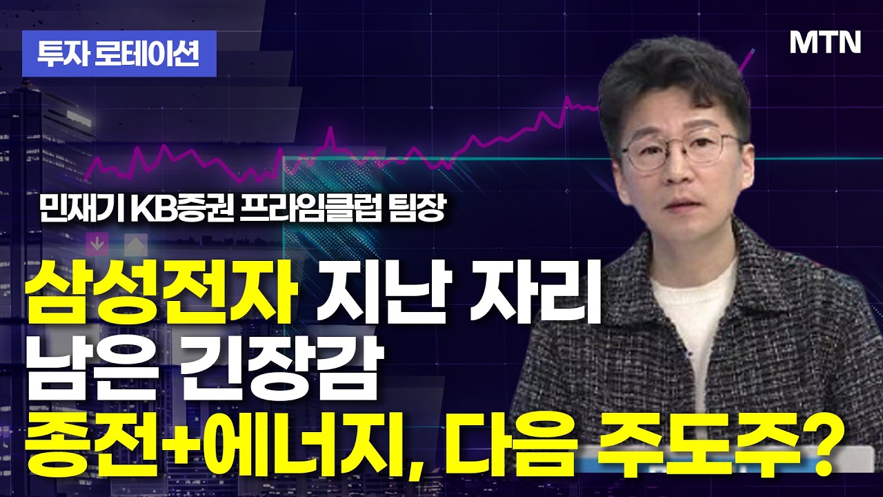 [투자 로테이션] 삼성전자 지난 자리 남은 긴장감 종전+에너지, 다음 주도주? / 머니투데이방송 (증시, 증권)