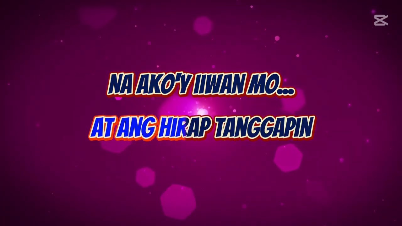 AKOY NAG IISA KARAOKE BY RAKISTANG TAMBAY