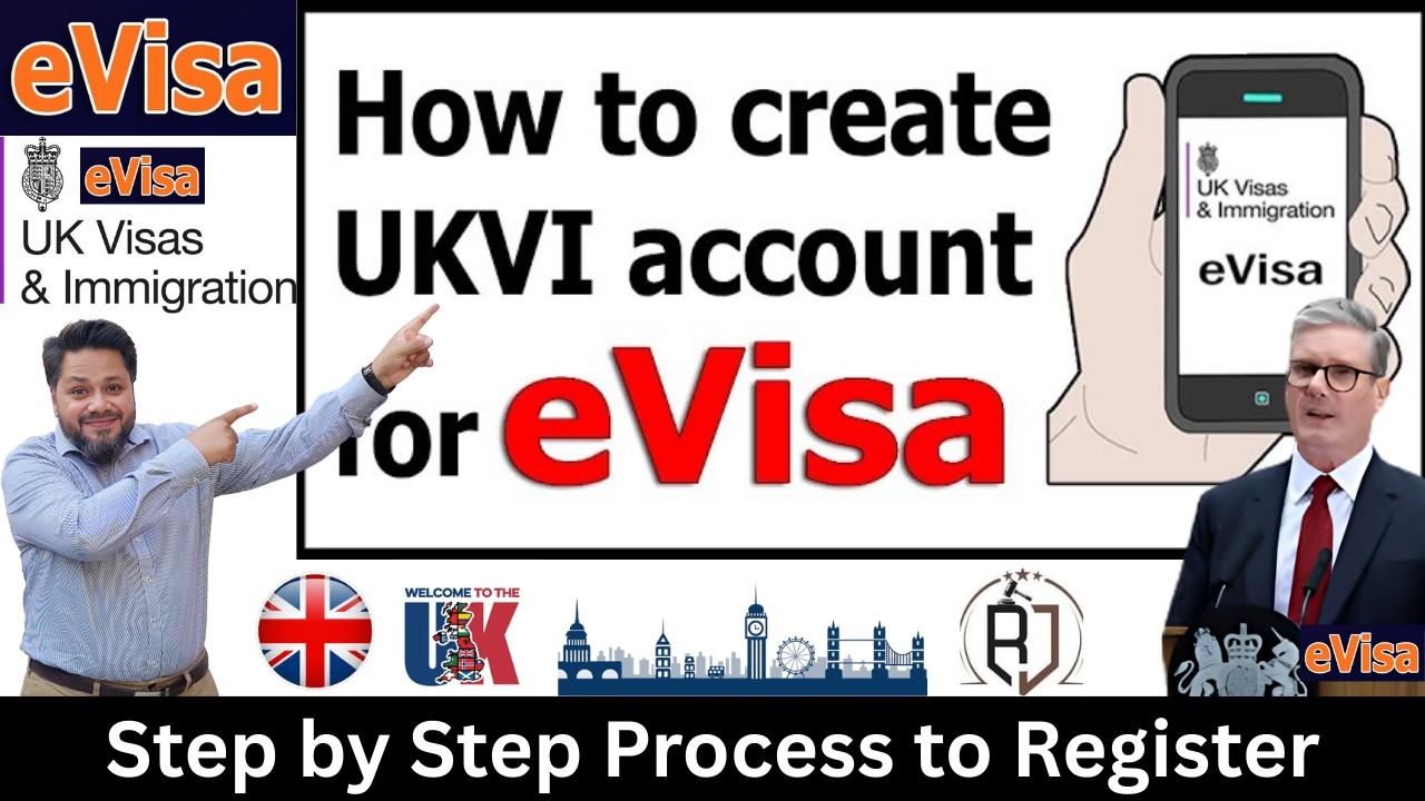How to Create a UKVI Account & Link Your UK eVisa to Prove Immigration Status