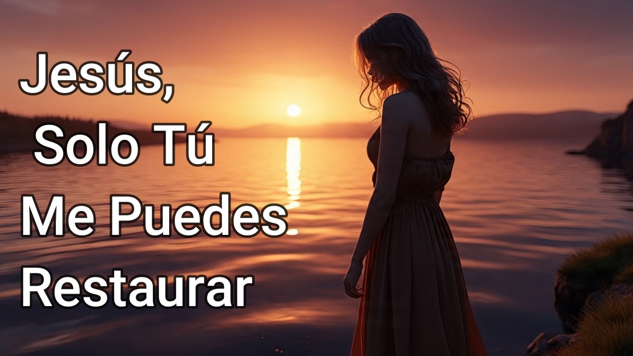 Jesús, Solo Tú Me Puedes Restaurar | Alabanza en Medio del Dolor #musicacristiana
