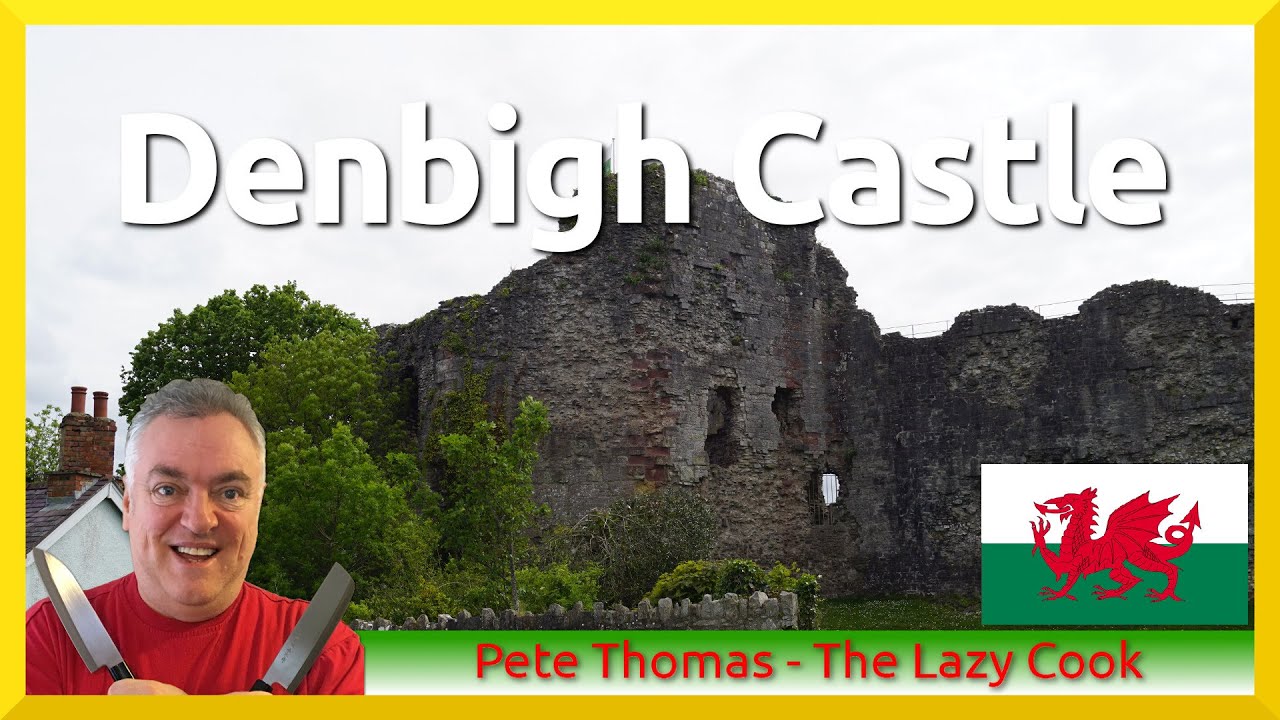 Denbigh Castle in North Wales UK