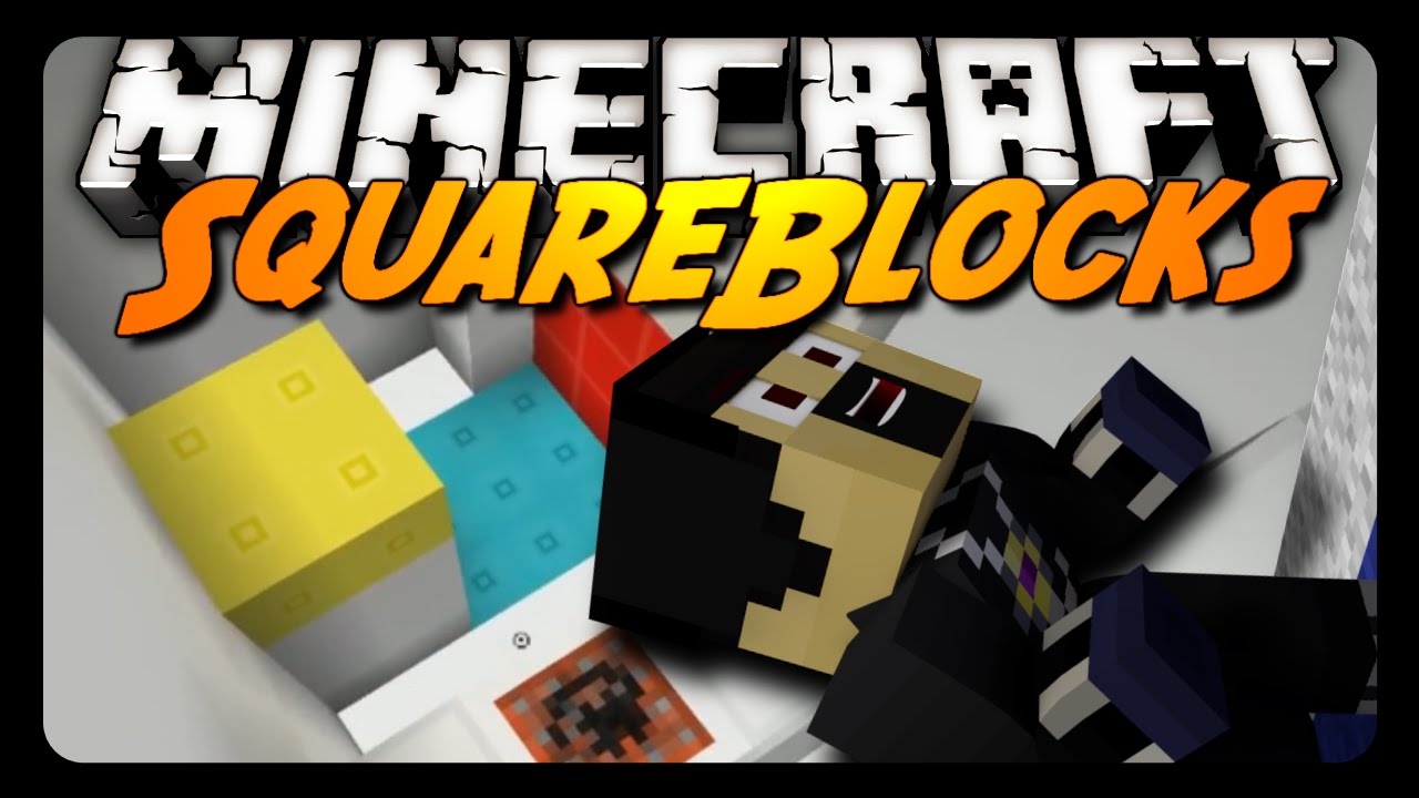 Minecraft: SQUAREBLOCKS! (Карта для паркура/головоломки)