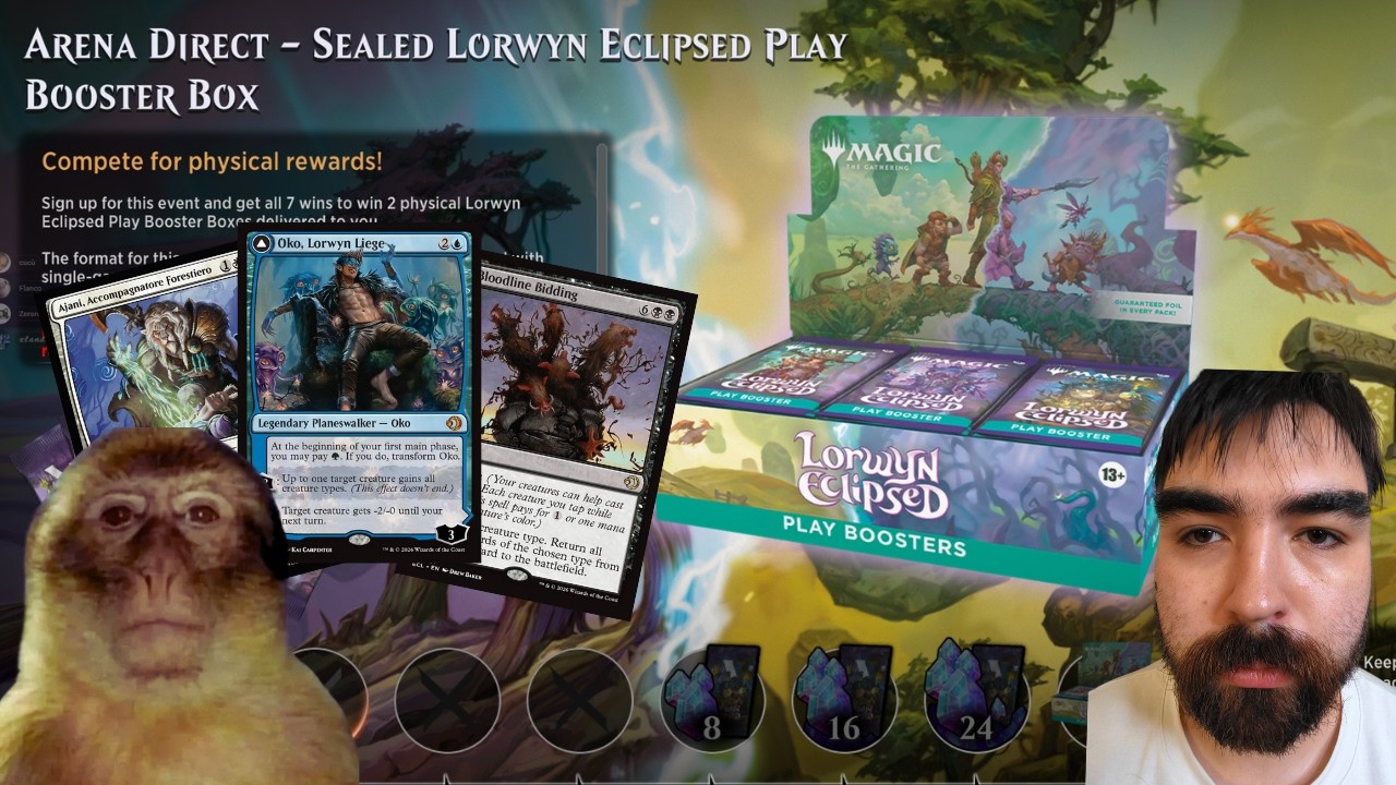 Come Perdere 26k Gemme in 2 Ore: Arena Direct Sealed Lorwin Ecilpsed | MTG