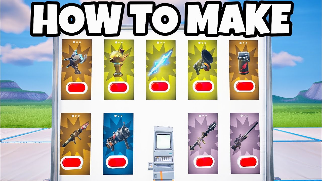 Как сделать секретную стену с оружием в Fortnite Creative 1.0!!! Без стихов! (Урок)