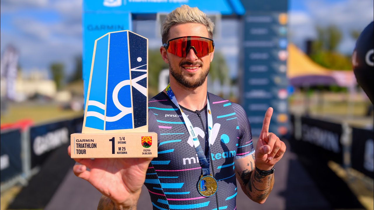 moje pierwsze ZWYCIĘSTWO w triathlonie - OSTATNIA PROSTA DO 1/2 IRONMANA