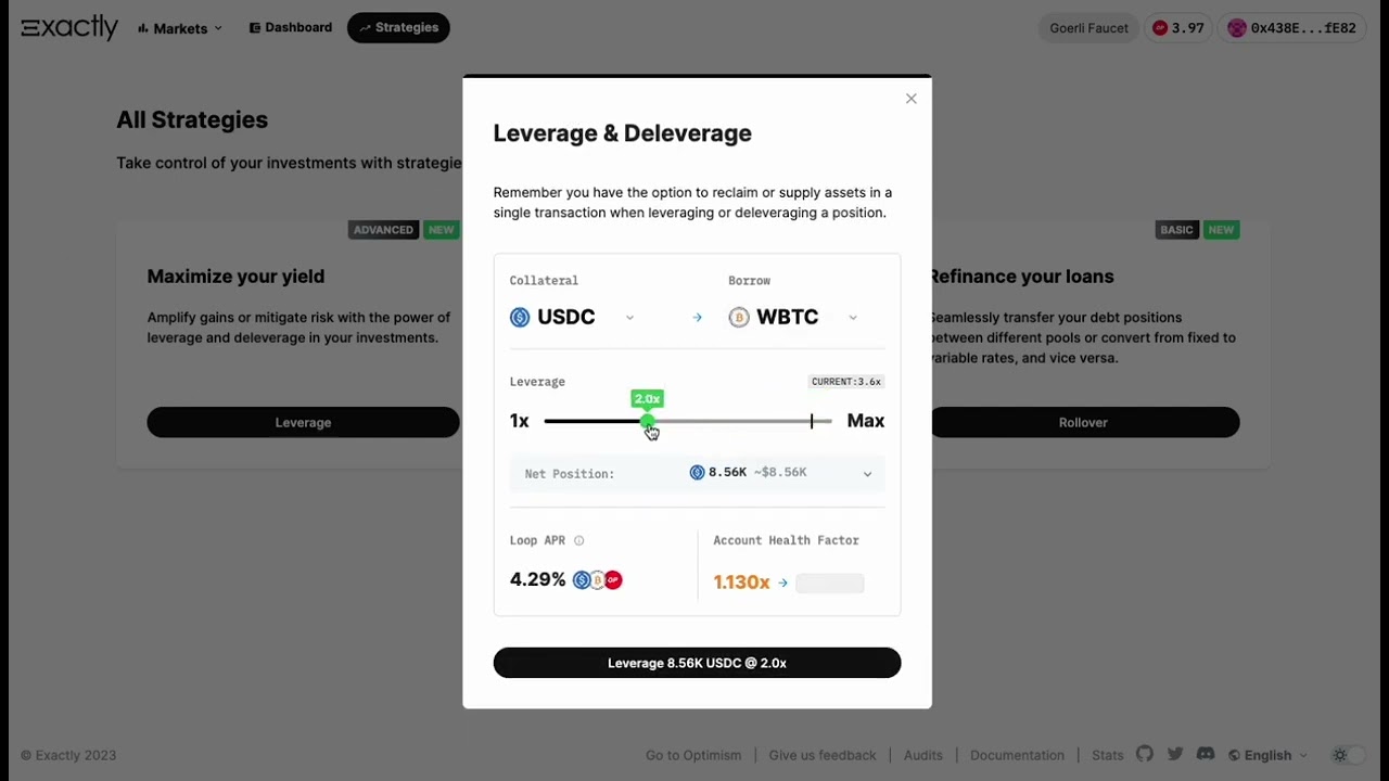 Introducing the Deleverage feature