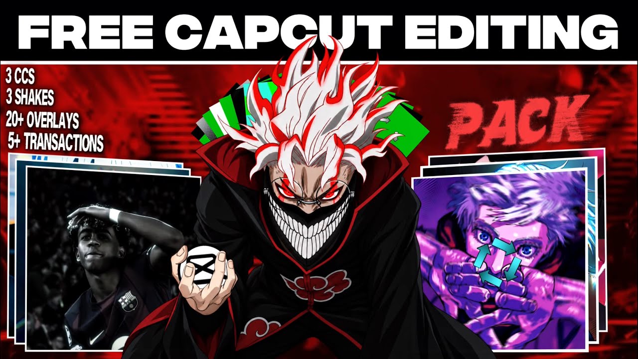 Complete Free CapCut Editing Pack 2026 | Full Tutorial