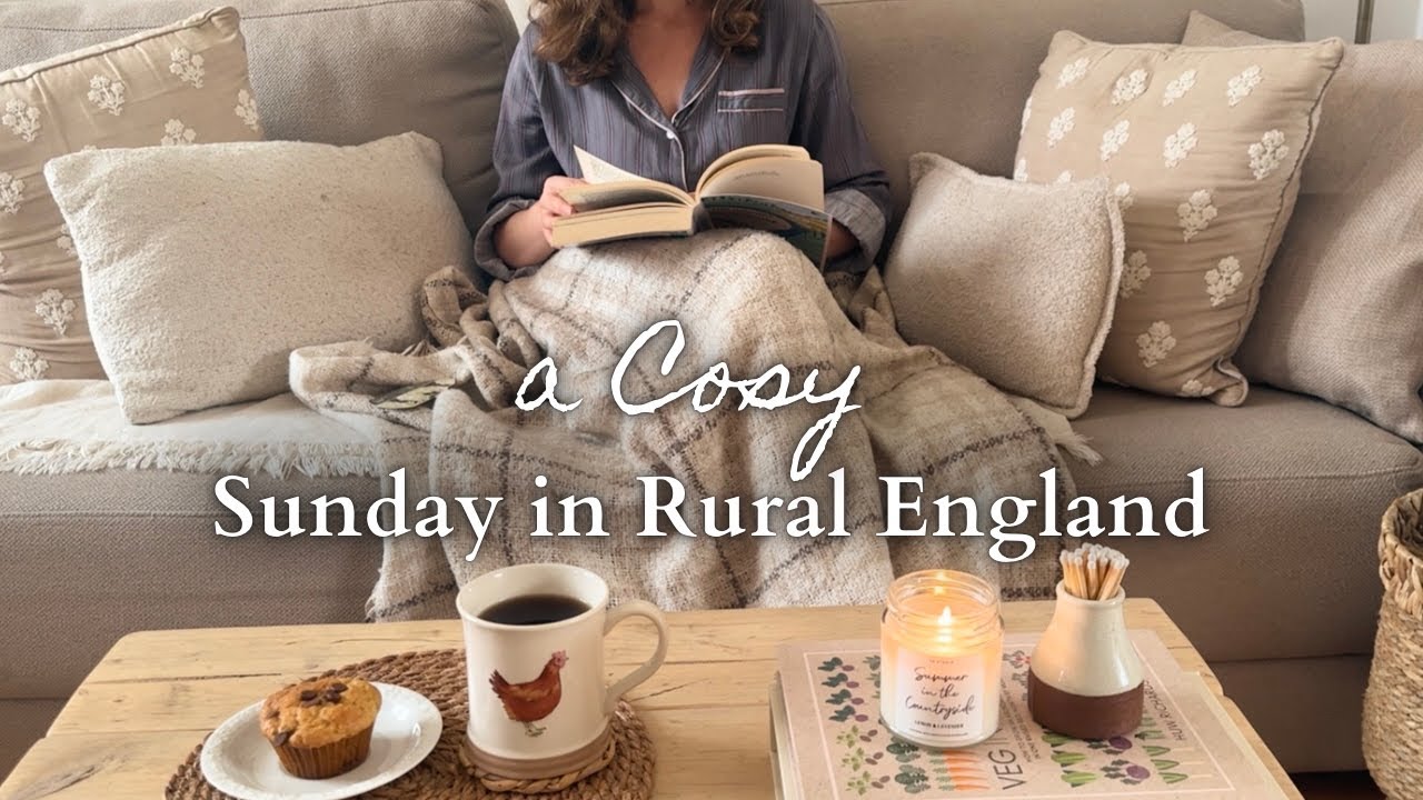 A Cozy Sunday At Home - County Cooking & Baking - Slow Living in Rural England Vlog UK