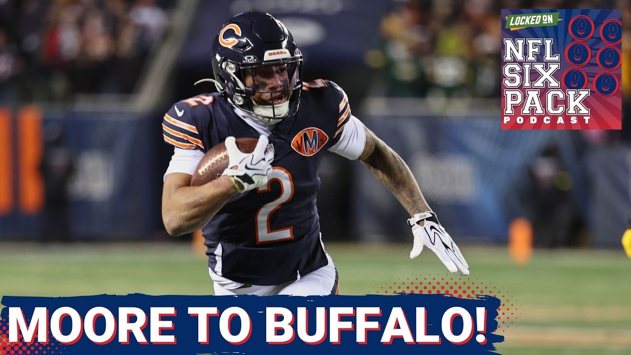 Josh Allen's NEW No. 1: Bills Land DJ Moore in Trade with Chicago Bears // More BIG Moves Coming