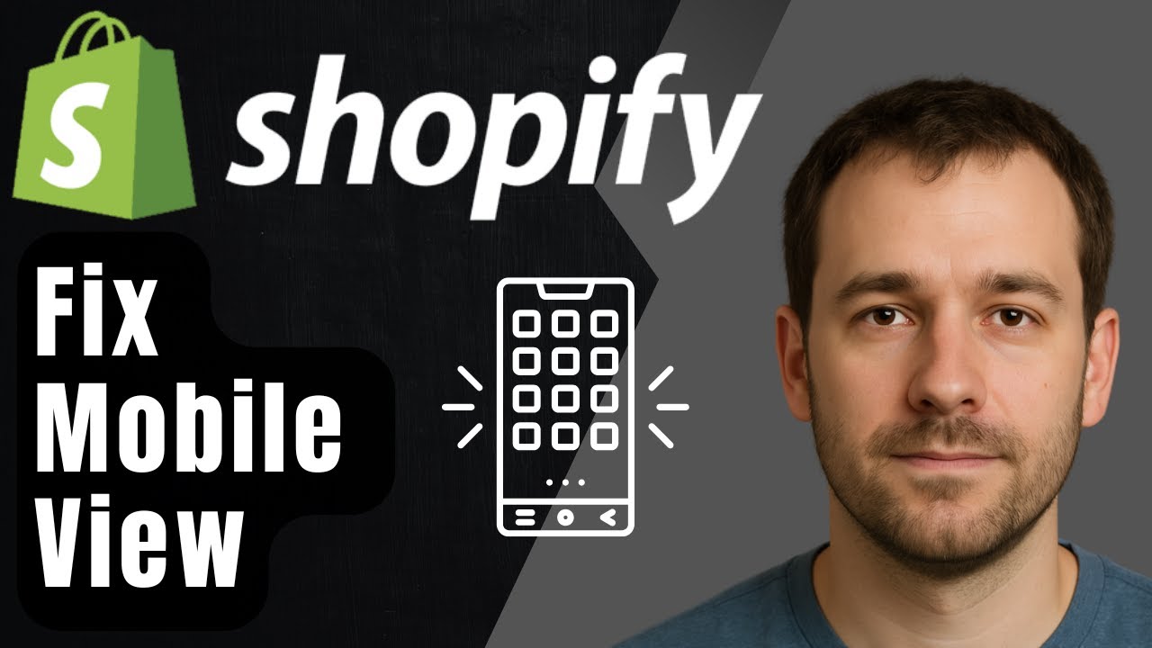 Как исправить ошибку &laquo;мобильный вид&raquo; на Shopify (пошаговое руководство для начинающих, 2025 г.)