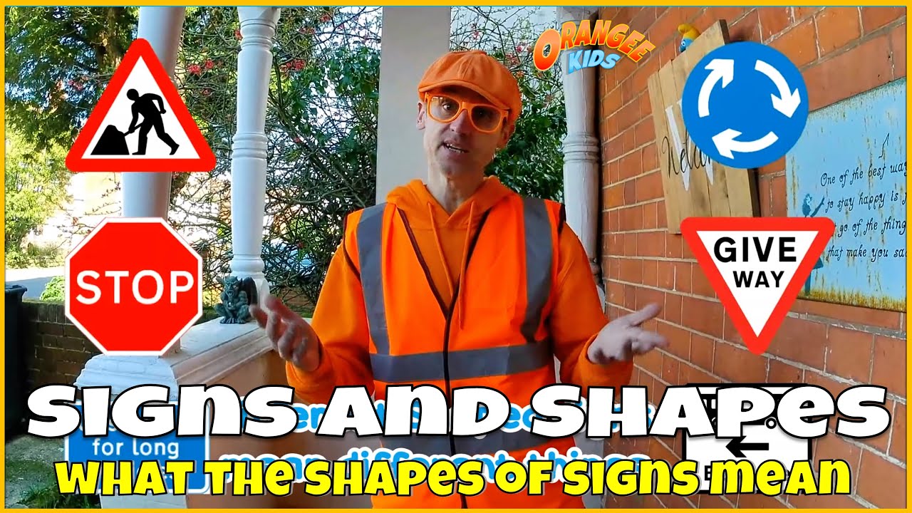 Road Signs and Shapes | What their Shapes Mean | Road Signs & Safety for Kids | Highway Code (UK)
