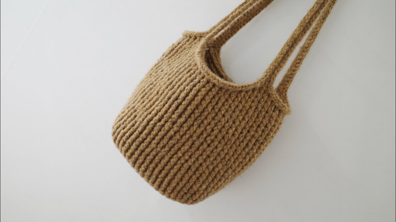 [코바늘가방] 겨울 무드백