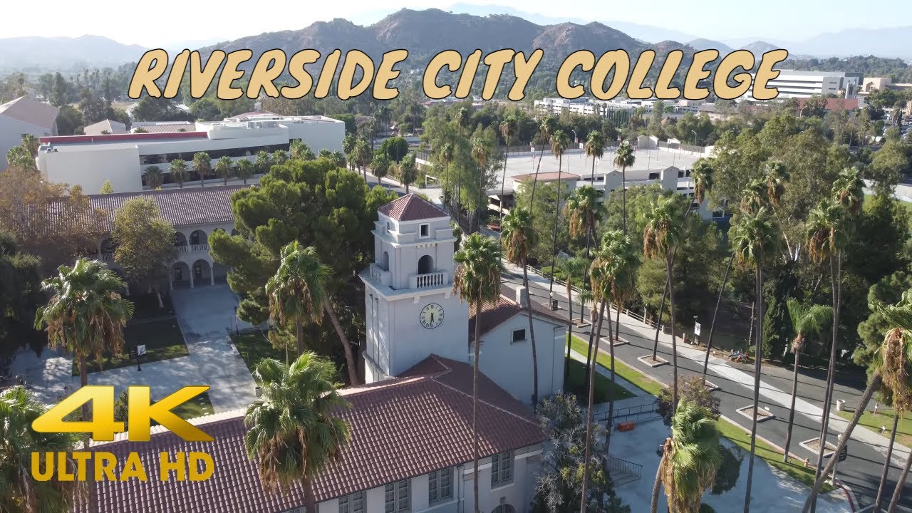 Flying over Riverside City College (Riverside, California) - Part 2