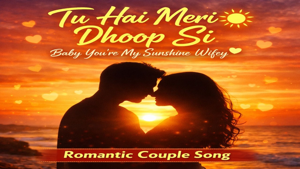 Tu Hai Meri Dhoop Si ☀️ | Baby You’re My Sunshine Wifey (Romantic Couple Song)
