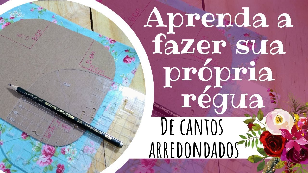 Aprenda a fazer sua própria régua de cantos arredondados