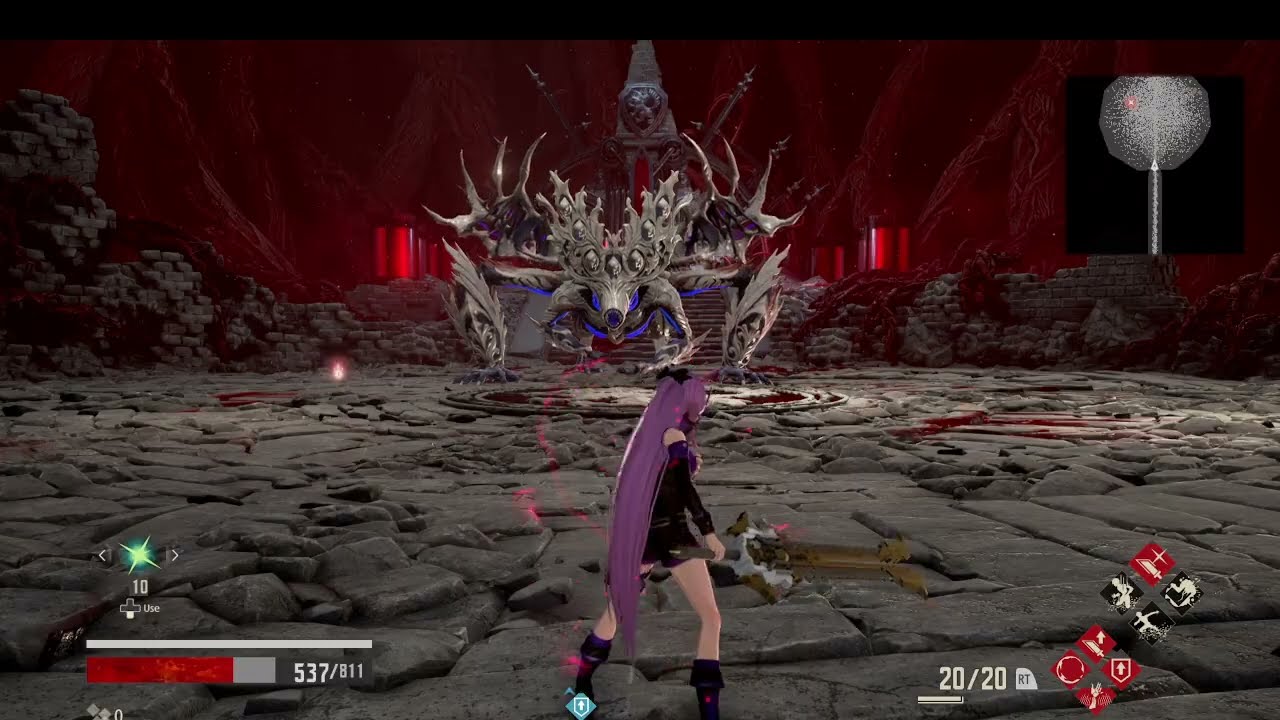 Code Vein: Level 1 Solo The Virgin Born - Final Boss!