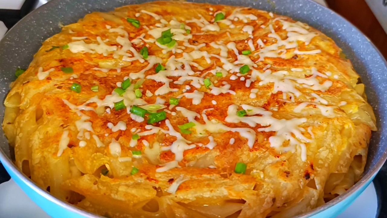 Это так вкусно и просто, что хочется готовить его каждый день! Рецепт макарон с яйцами.