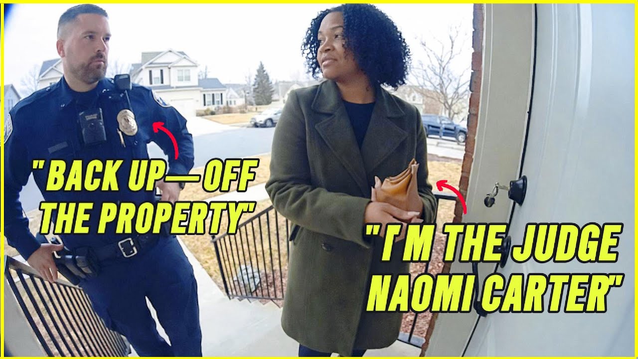 Racist Cop Orders Black Judge Off Her Own Property — Doorbell Cam Spark a $3.1M Payout