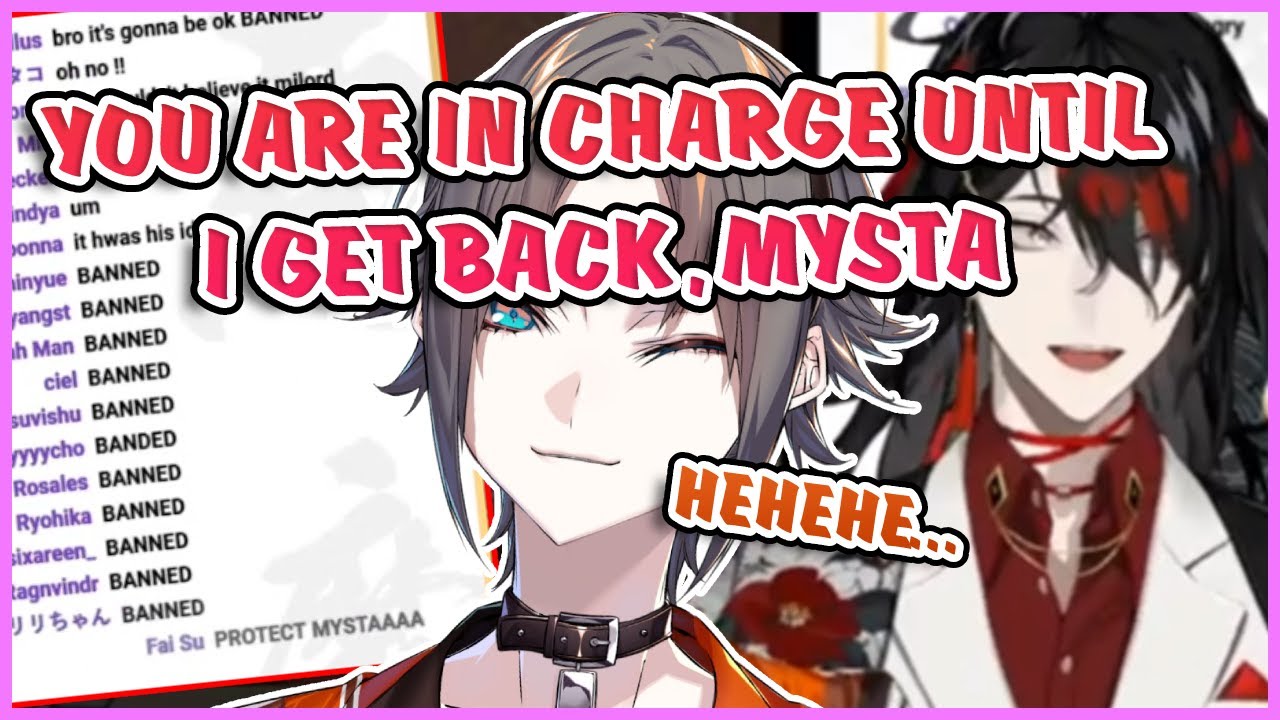Vox leaves Mysta in charge of the Clan, immediately tries to make a prank【NIJISANJI EN】