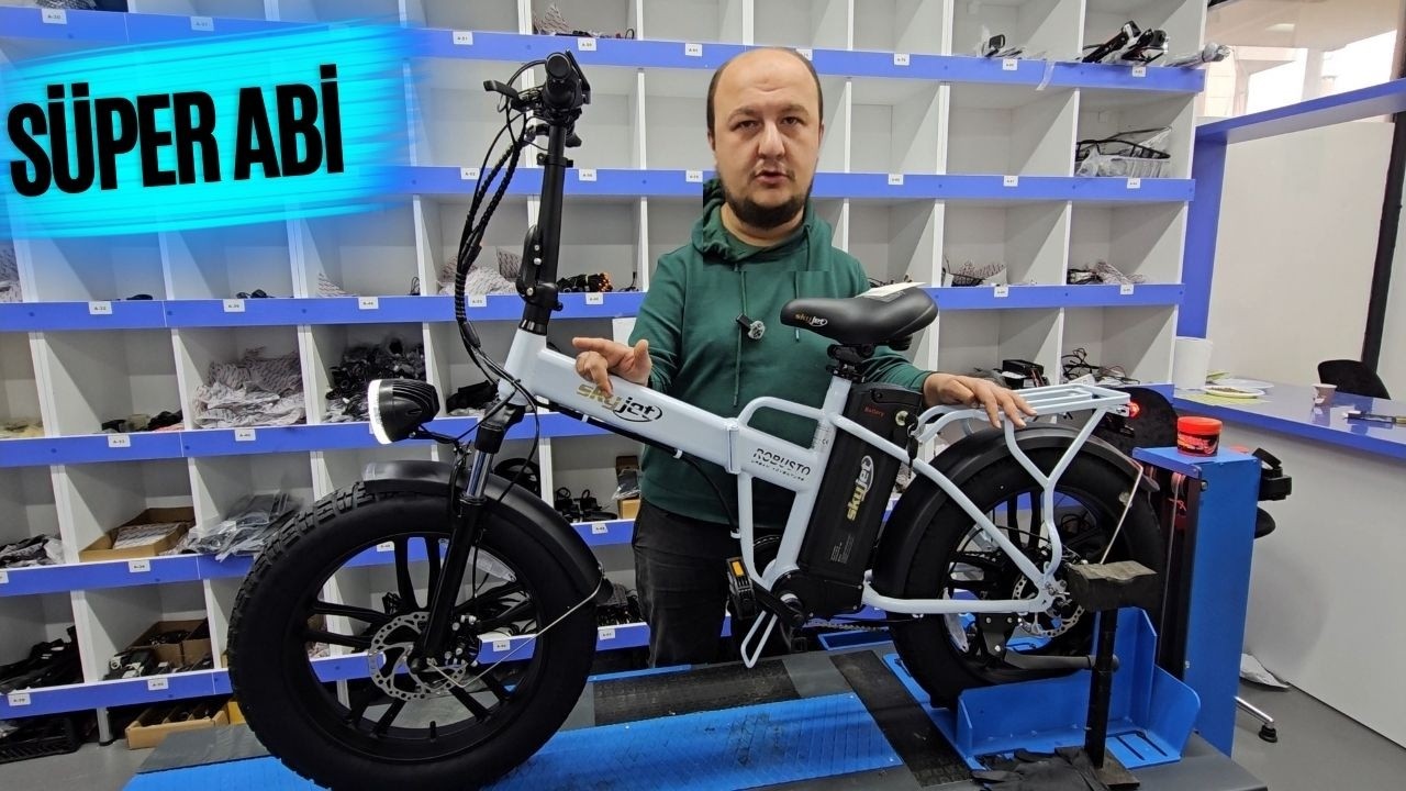 Skyjet Robusto Modeli 750 Watt Güçle Yokuşları Tırmanıyor / İnceleme ve Tanıtım / #proebike