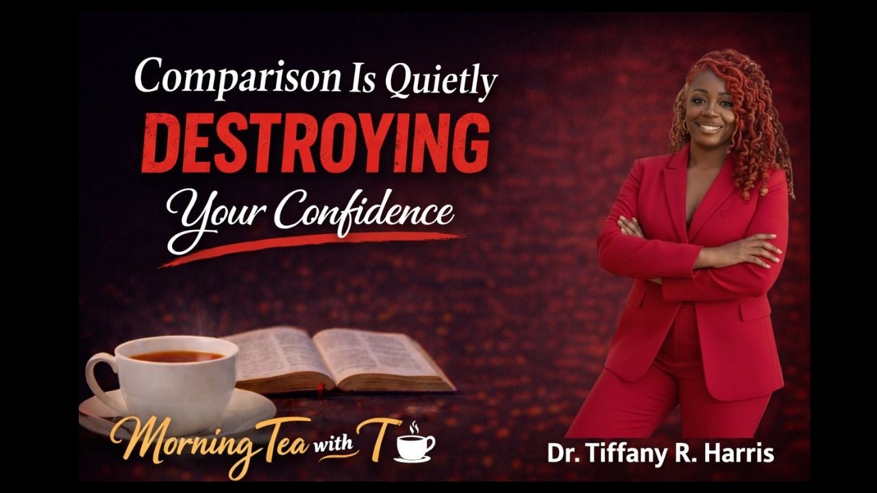 Comparison Is Quietly Destroying Your Confidence | Morning Tea with T ☕ | Dr. Tiffany R. Harris