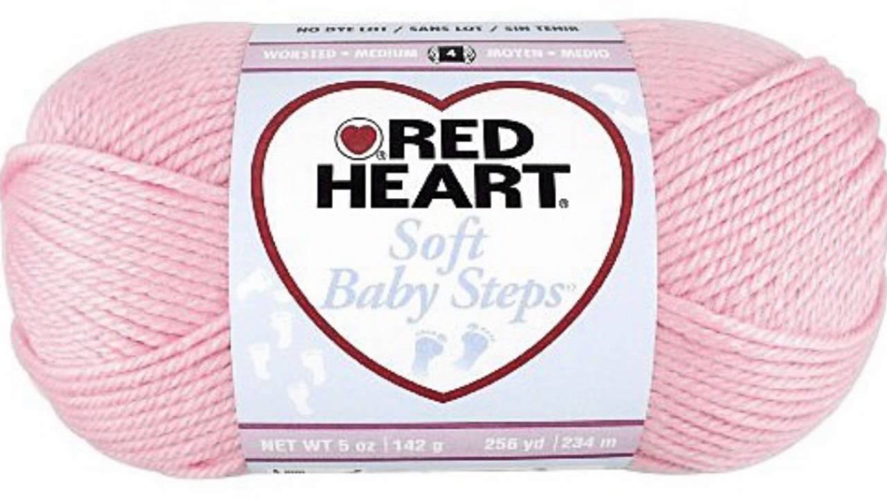 Red Heart E746. 9700 Soft Baby Steps