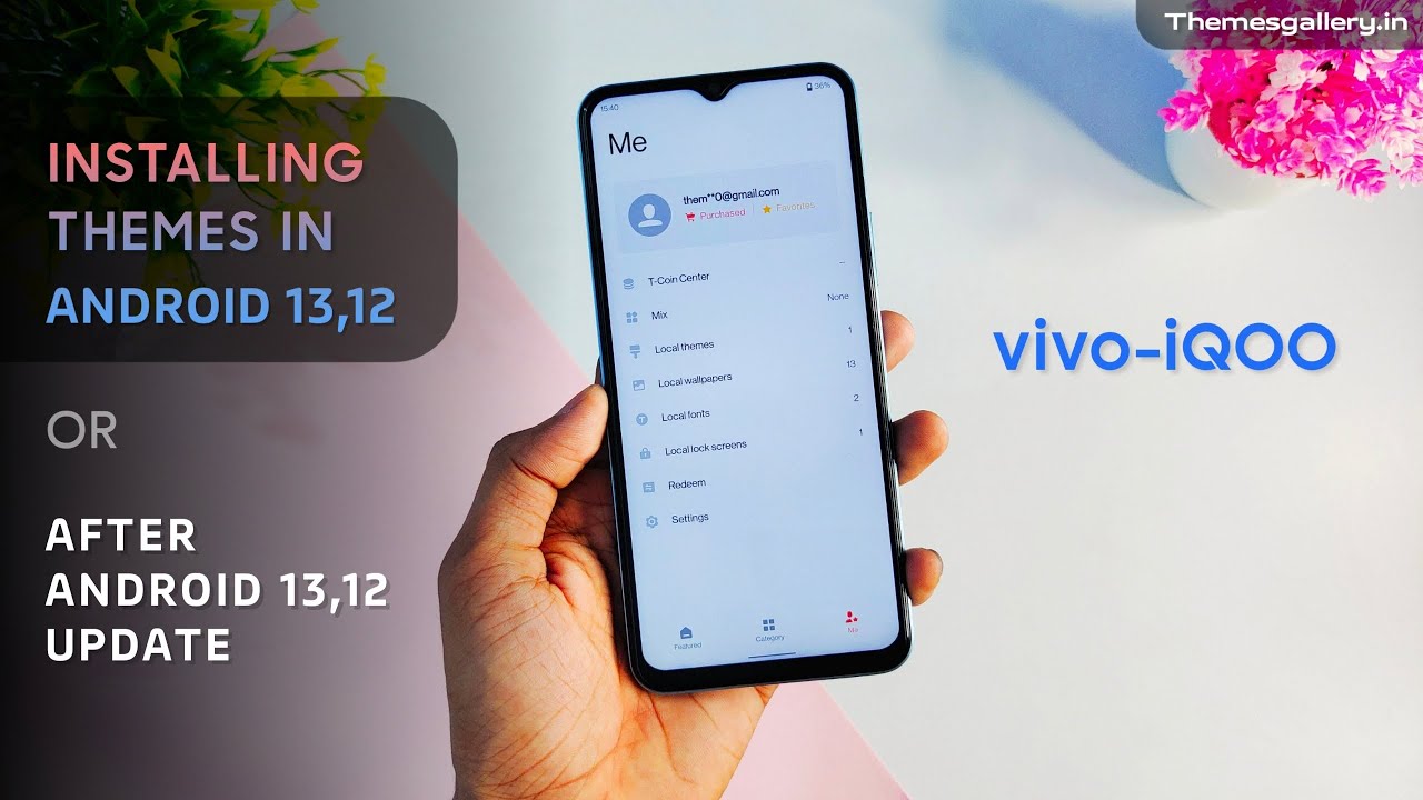 How to Change Theme in Android 13 or 12 in vivo and iQOO | Funtouch OS 13 Theme Apply