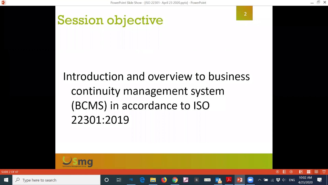 ISO 22301:2019 Система управления непрерывностью бизнеса